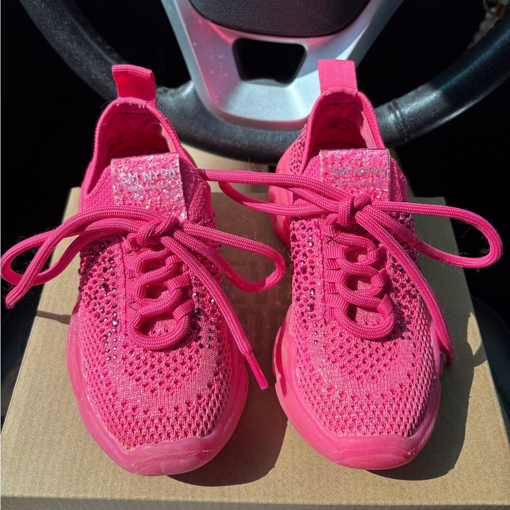 Steve Madden Pink Kids Sneakers
